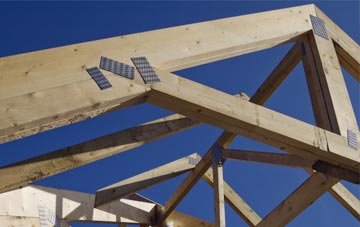 Lower Kingcombe roof trusses for new builds and additions